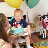 Brooks's First Birthday