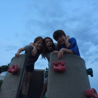 Summer Evening at the Playground